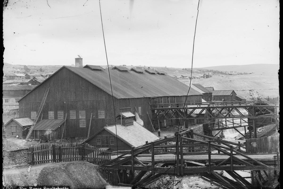 Foto RMUB.251153: Erik Olsen (repro Iv. Olsen), Rørosmuseets samling. Bildet er tatt mellom 1888 og 1896.